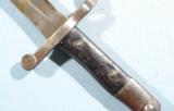 PORTUGUESE MODEL 1885 KROPATSCHEK SABER BAYONET WITH SCABBARD BY STEYR. - 3 of 5