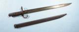 WW2 JAPANESE TYPE 30 TOYADA LOOM WORKS(NAGOYA) TYPE 1 ARISAKA BAYONET WITH SCABBARD. - 3 of 5