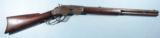 ORIGINAL WINCHESTER MODEL 1873 SPECIAL ORDER .44 W.C.F. CAL. SHORT RIFLE CA. 1906 W/MEXICAN REVOLUTION HISTORY AND FACTORY LETTER. - 1 of 11