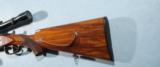 SUPERB PRE WAR GERMAN 8X57JR DOUBLE RIFLE BY ERNST SCHULZ OF SUHL W/ORIG. GERARD LANDLICHT 4X SCOPE. - 11 of 13