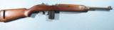 EARLY WW2 UNDERWOOD U.S. M1 OR M-1 CARBINE DATED 4-43. - 1 of 11