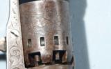 CIVIL WAR ERA FACTORY ENGRAVED MANHATTAN PERCUSSION .31 CAL. POCKET REVOLVER CA. 1860-61. - 4 of 10