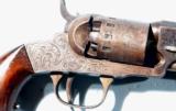 CIVIL WAR ERA FACTORY ENGRAVED MANHATTAN PERCUSSION .31 CAL. POCKET REVOLVER CA. 1860-61. - 7 of 10