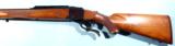 1ST YEAR 1967 RUGER NO. 1 OR #1 .222REM SINGLE SHOT FALLING BLOCK 22" RIFLE.- 3 of 7