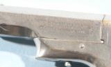 EARLY MERRIMACK ARMS CO. SOUTHERNER .41 RF CAL. SINGLE SHOT DERINGER CA. 1860’S. - 3 of 7