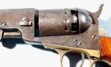 SCARCE MANHATTAN 6 SHOT .36 CAL. PERCUSSION 5TH SERIES NAVY REVOLVER CA. 1867-8. - 3 of 9