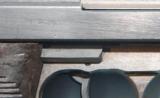 WW2 GERMAN WALTHER P-38 BYF/44 DUAL TONE 9MM PISTOL CIRCA 1944. - 4 of 8