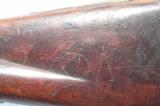 VERY HISTORIC REVOLUTIONARY WAR GEORGE III PATTERN 1756 1ST MODEL LONG LAND 33RD. REGT. MARKED FLINTLOCK MUSKET (BATTLE OF YORKTOWN REGIMENT). - 13 of 14