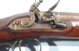 ULTRA RARE KING GEORGE III INDIAN WARRIOR’S PRESENTATION PATTERN 1816 FLINTLOCK RIFLE BY HENRY TATHAM FOR SERVICE IN THE WAR OF 1812. - 1 of 13