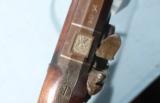 ULTRA RARE KING GEORGE III INDIAN WARRIOR’S PRESENTATION PATTERN 1816 FLINTLOCK RIFLE BY HENRY TATHAM FOR SERVICE IN THE WAR OF 1812. - 6 of 13