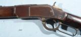 NICE WINCHESTER MODEL 1873 LEVER ACTION .44-40 CAL RIFLE CA. 1891. - 3 of 9