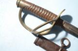 SUPERIOR CIVIL WAR ROBY U.S. MODEL 1860 CAVALRY SABER AND SCABBARD DATED 1864.
- 2 of 6