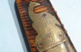 PENNSYLVANIA FLINTLOCK LONGRIFLE WITH EAGLE PATCHBOX SIGNED S. BECK CIRCA 1810. - 12 of 13