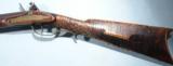 PENNSYLVANIA FLINTLOCK LONGRIFLE WITH EAGLE PATCHBOX SIGNED S. BECK CIRCA 1810. - 6 of 13