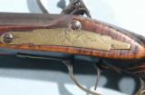 PENNSYLVANIA FLINTLOCK LONGRIFLE WITH EAGLE PATCHBOX SIGNED S. BECK CIRCA 1810. - 7 of 13
