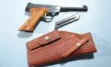 BELGIUM BROWNING CHALLENGER .22LR CAL. 6 ¾” PISTOL W/HOLSTER & EXTRA MAG. - 1 of 6