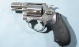 SMITH & WESSON MODEL 60 STAINLESS .38 SPL. 2” REVOLVER CA. 1990’S. - 1 of 5