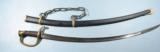 MEXICAN WAR AMES U.S. MODEL 1840 MOUNTED ARTILLERY SABER AND SCABBARD DATED 1848.
- 1 of 6