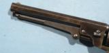 EXCELLENT MANHATTAN PERCUSSION.36 CAL. 6 ½” NAVY REVOLVER WITH 1864 PATENT DATE. - 4 of 7