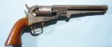 EXCELLENT MANHATTAN PERCUSSION.36 CAL. 6 ½” NAVY REVOLVER WITH 1864 PATENT DATE. - 2 of 7