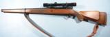 LIKE NEW SAKO L61R AIII .270WIN BOLT ACTION MANNLICHER RIFLE WITH SCOPE, CIRCA 1978. - 4 of 7