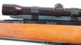 WEATHERBY MARK XXII DELUXE .22LR SEMI-AUTO OR SINGLE SHOT RIFLE WITH REDFIELD 4X SCOPE. - 4 of 7