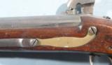 CONFEDERATE PERCUSSION CONVERSION WATERS U.S. MODEL 1836 PISTOL DATED 1843. - 4 of 8