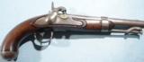 A. WATERS U.S. MODEL 1836 PERCUSSION CONE CONVERSION PISTOL DATED 1841. - 1 of 8