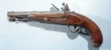 A. WATERS U.S. MODEL 1836 FLINTLOCK PISTOL DATED 1837. - 7 of 8