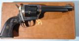MINT COLT SINGLE ACTION ARMY PRE WAR-POST WAR .45 LC. CAL. 5 ½” REVOLVER IN ORIG. BOX W/PAPERS
- 2 of 10