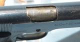COLT PRE WAR MODEL 1911-A1 OR 1911A1 COMMERCIAL .45 ACP PISTOL CIRCA 1934. - 6 of 8