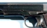 COLT PRE WAR MODEL 1911-A1 OR 1911A1 COMMERCIAL .45 ACP PISTOL CIRCA 1934. - 4 of 8