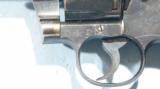 WW2 COLT OFFICIAL POLICE .38-200 CAL. 5” BRITISH LEND-LEASE REVOLVER CA. 1941. - 3 of 7