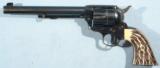 COLT SAA SINGLE ACTION ARMY CHRISTY CONVERSION .357 MAG. 7 ½” REVOLVER CA. 1930’S. - 1 of 10