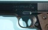BRILLIANT ORIGINAL COLT 1911 .38 SUPER .38 AUTOMATIC PISTOL CIRCA 1955. - 4 of 6