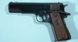BRILLIANT ORIGINAL COLT 1911 .38 SUPER .38 AUTOMATIC PISTOL CIRCA 1955. - 1 of 6