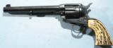 COLT SAA SINGLE ACTION ARMY 1ST GEN. LONG FLUTE .38-40 CAL. 7 ½” REVOLVER CA. 1914. - 2 of 8