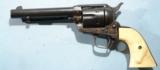 COLT SINGLE ACTION ARMY .32-20 CAL. 5 ½” REVOLVER CA. 1925 W/ FACTORY LETTER. - 1 of 10