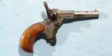 FLOBERT LOB NO. 3 SINGLE SHOT 6MM RF CAL. VEST POCKET PISTOL CA. 1880’S. - 1 of 4