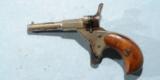 FLOBERT LOB NO. 3 SINGLE SHOT 6MM RF CAL. VEST POCKET PISTOL CA. 1880’S. - 2 of 4