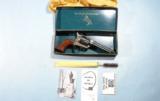 NEW IN BOX COLT MODEL 1873 SINGLE ACTION ARMY SAA 1ST YEAR OF 2ND GEN .45COLT BLUE 5 1/2" REVOLVER, CIRCA 1956. - 1 of 7