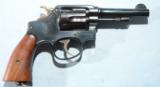 WW2 OR WWII SMITH & WESSON U.S. VICTORY MODEL .38 SPECIAL D.A. REVOLVER, CIRCA 1941. - 1 of 7