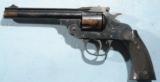 MERIDEN FIREARMS CO. POCKET D.A. .38S&W 5" BLUE REVOLVER. - 2 of 4