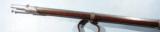 EXCELLENT CIVIL WAR SPRINGFIELD U.S. MODEL 1816 H&P CONVERSION RIFLED MUSKET FOR NEW JERSEY DATED 1861. - 6 of 8