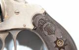 FOREHAND & WADSWORTH NEW MODEL .32S&W TOP BREAK D.A. NICKEL REVOLVER, CIRCA 1890. - 3 of 5