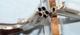 SMITH & WESSON NO. 1 1/2 2ND ISSUE .32S&W RF NICKEL REVOLVER, CIRCA 1870'S. - 7 of 7