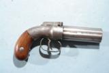 ALLEN & THURBER, WORCESTER, MASS. POCKET .32 CAL. PEPPERBOX DATED 1845. - 2 of 7