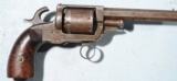 WHITNEY-BEALS RING TRIGGER WALKING BEAM .31 CAL. PERCUSSION POCKET REVOLVER. - 1 of 8