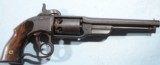 CIVIL WAR SAVAGE U.S. NAVY MODEL .36 CAL. PERCUSSION REVOLVER CIRCA 1861 WITH HOLSTER. - 2 of 11