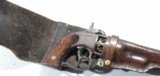 CIVIL WAR SAVAGE U.S. NAVY MODEL .36 CAL. PERCUSSION REVOLVER CIRCA 1861 WITH HOLSTER. - 10 of 11